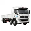 Brand New Heavy Duty Lorry Cargo Truck Commercial Truck And Van 8X4 LHD RHD 371HP tri-axle fuel tanker truck trailer