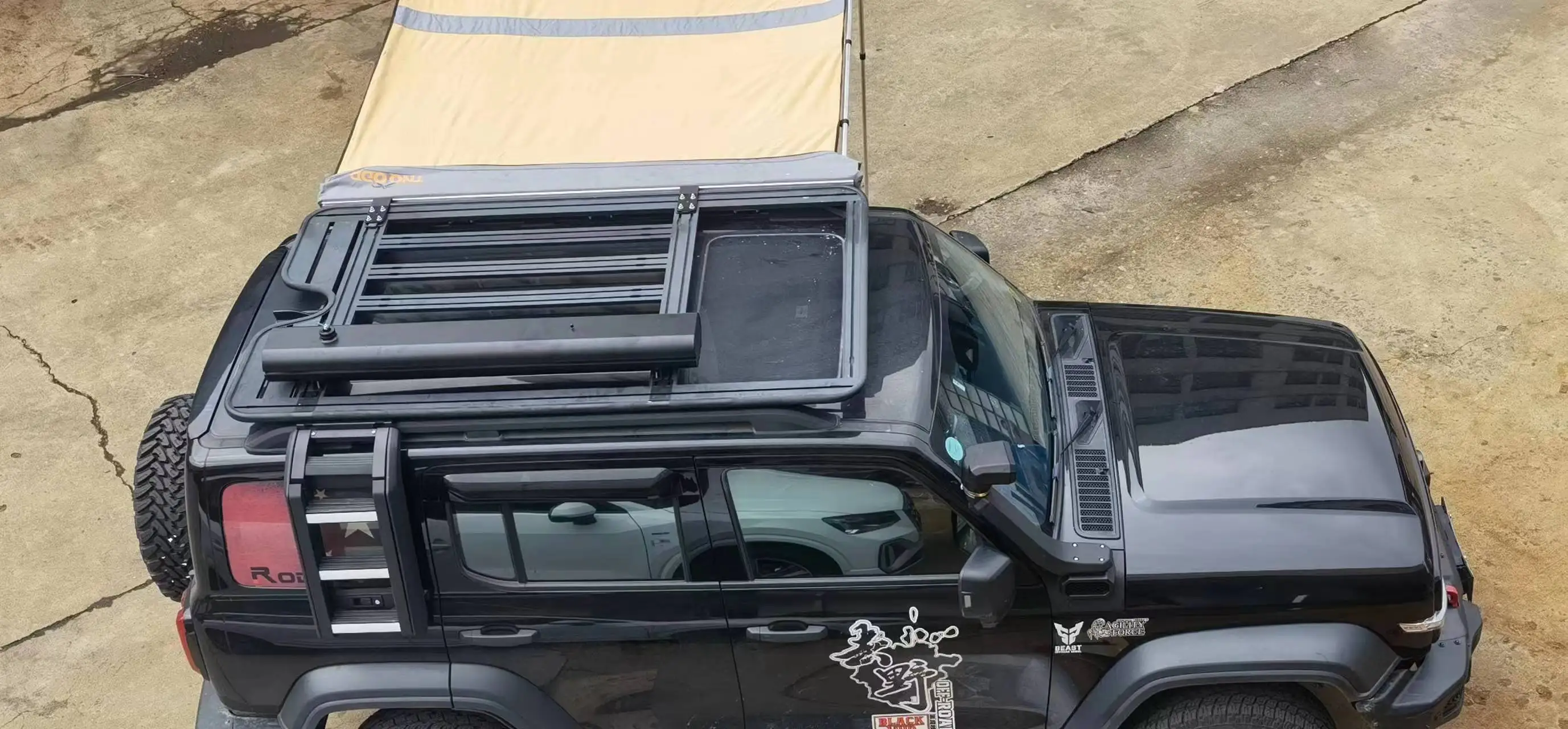 Road Shower Roof Rack Mounted Camping Showers 4*4 Water Tank Buy Water Tank,Road Shower,Roof