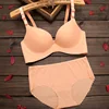 simple style seamless smooth face one piece push up women 's bra