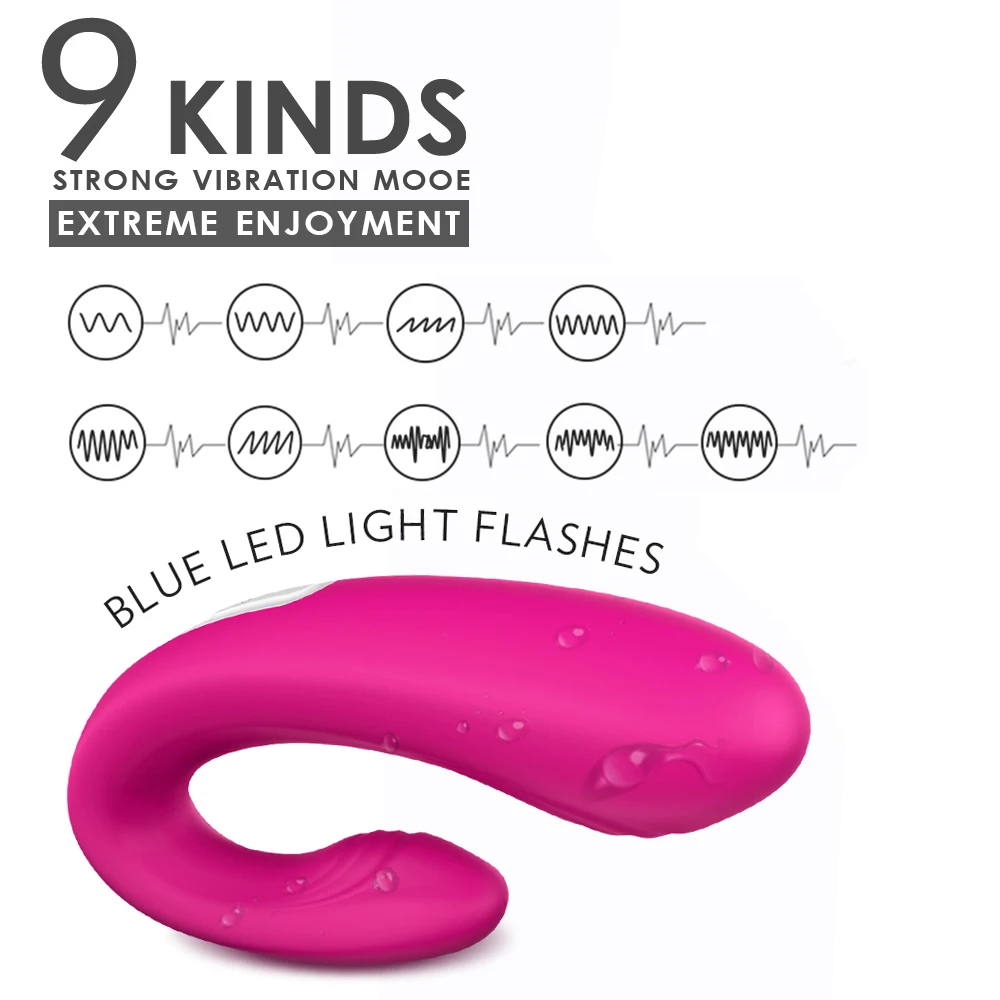 S Hande Pink Purple Silicone Rechareable Sex Toys Vibrators For Couple Women Clitoris Vagina