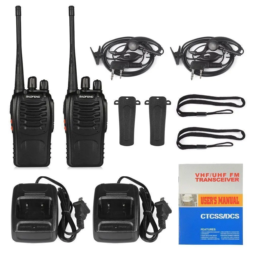 Source Baofeng bf888s uhf radio 2023 Best Selling one pair baofeng 888s  Walkie Talkie 2pcs in one box Ham Radio BF-888S on