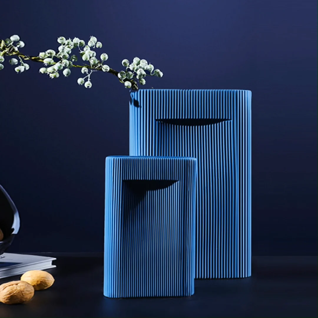 Large Ceramic Vase Earth Ware Modern Vase Water Jar Cream Stone Ceramic