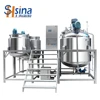 vacuum toiletries lotion blending machinery automatic vacuum emulsifier lotion homogenizer