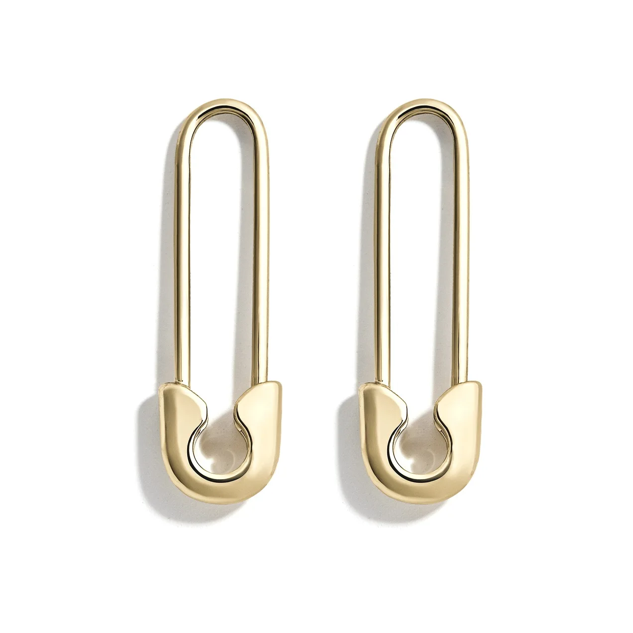 Small Silver Paperclip Earrings – CookOnStrike