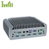 Embedded computing internet cafe computers Intel i5 6200u dual core 2 lan fanless industrial mini pc External SIM card slot