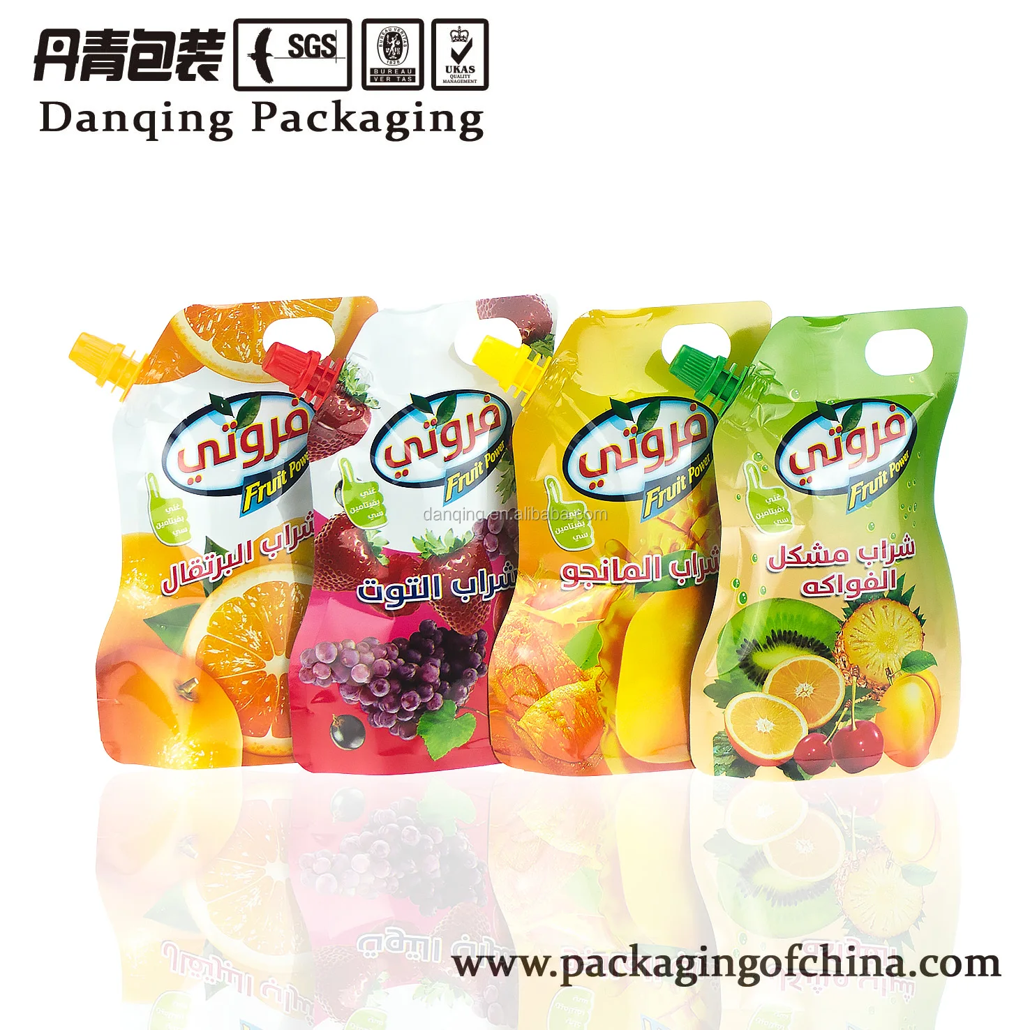 China Hot selling Penguin Stand Up Pouch With Spout For Liquid Packaging Bag