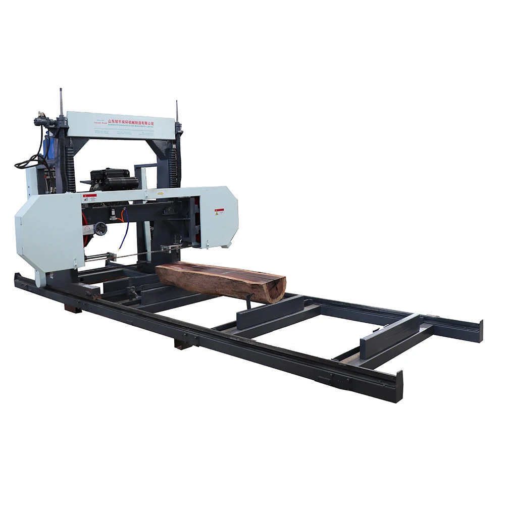 Mj 1600 Large Scale Timber Cutting Portable Bandsaw Mill - Buy ...