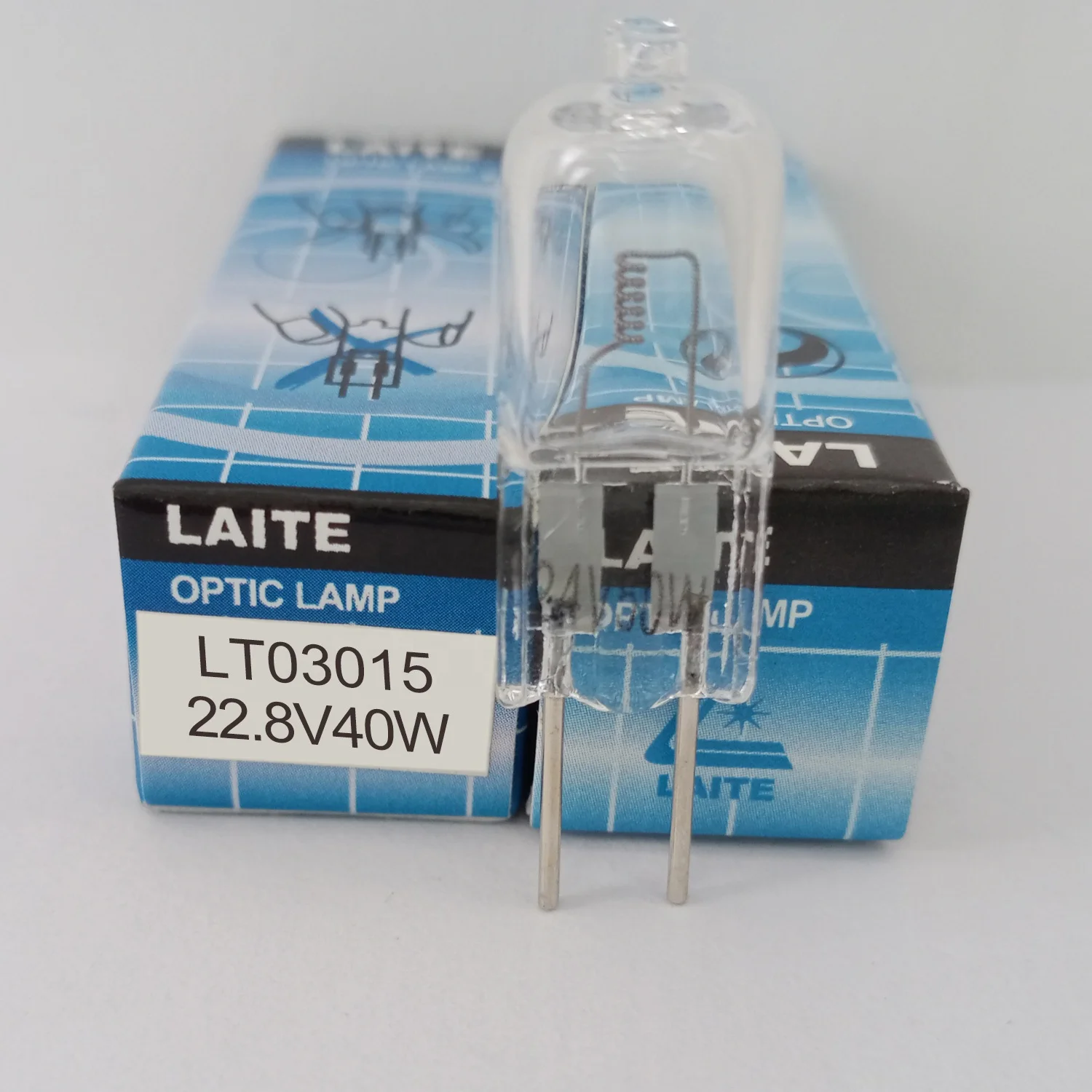 Hanaulux Lamp 1000hrs O.T Light Bulbs 22.8V 40W G6.35 Bulbs Operating O.T Light surgical Lamps Guerra 6419/AX1 factory