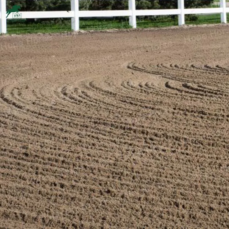 Textile And Fiber Footing Product Equestrian Ground For Horse Arena