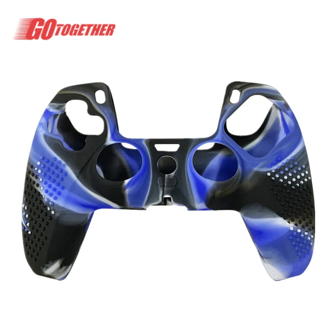 ultralight Soft Silicone Rubber Cover for PS5 Game Controller with 12 χρωματιστά