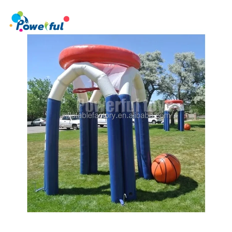 Hot Inflatable Basketball Hoop Shooting Goal Outdoor Shooting Sport Games Buy Inflatable