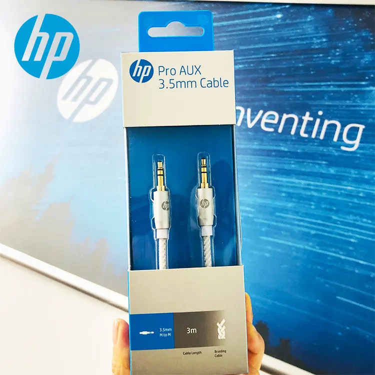 쉽게 접속 휴대 오디오 기기 스마트폰은 당신의 3.5 밀리미터 입체 음향 HP 프로 AUX 3.5 밀리미터 케이블에 답니다