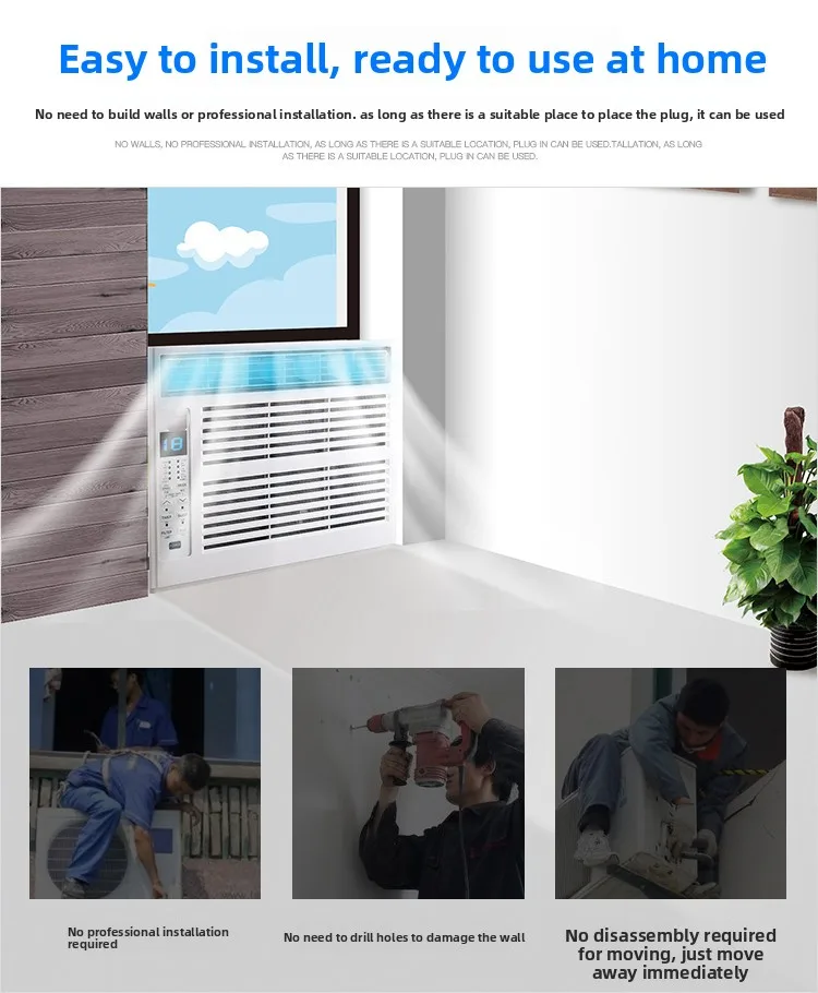 Window Air Conditioner, Inverter, 1P1.5, 2P - detail 14