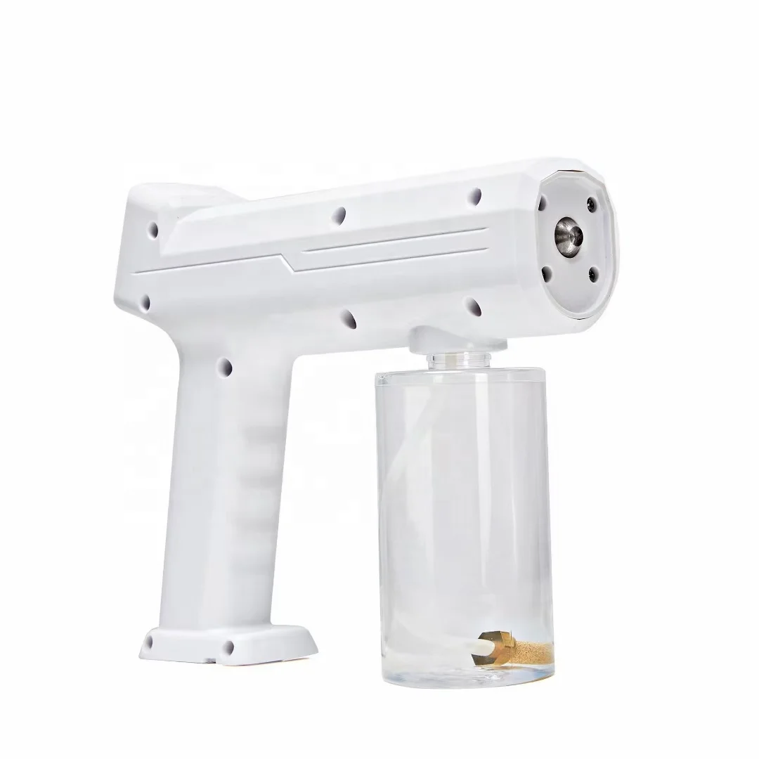 
Mini 300ml capacity electrostatic handheld atomizer sprayer gun with 4800mAh removeable rechargeable battery 