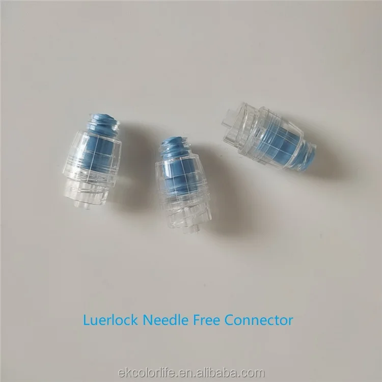 Disposable Luerlock Needle Free Connector