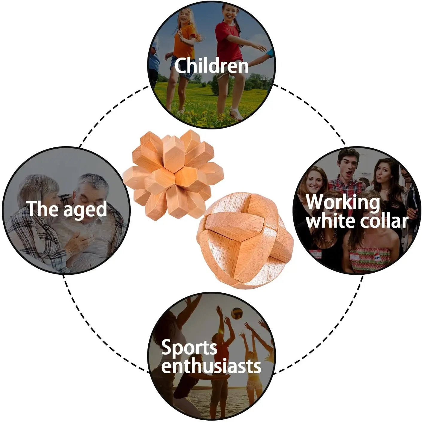 Beer Barrel Puzzle 3d Wooden Brain Teaser Wooden Puzzle Lubanlock Buy