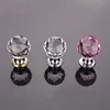 Filta decorative india glass drawer door knobs,furniture crystal wardrobe door knob with different color and size