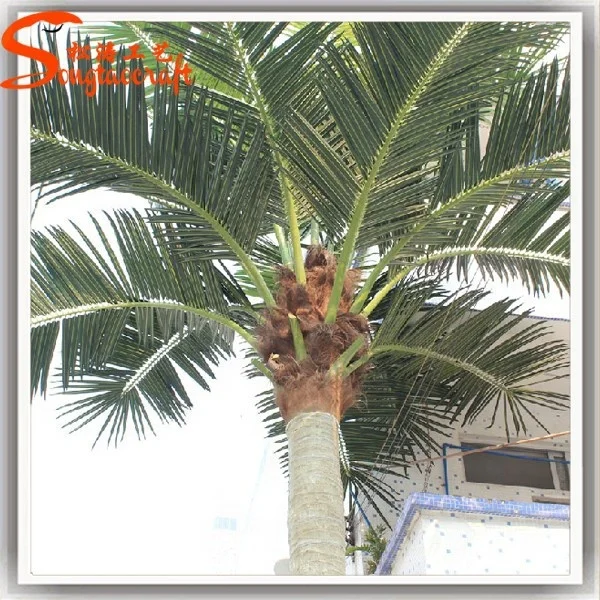 songtao Enchanted Garden Landscaping Forest Decor Outdoor Trees Life Size Artificial Palm Tree