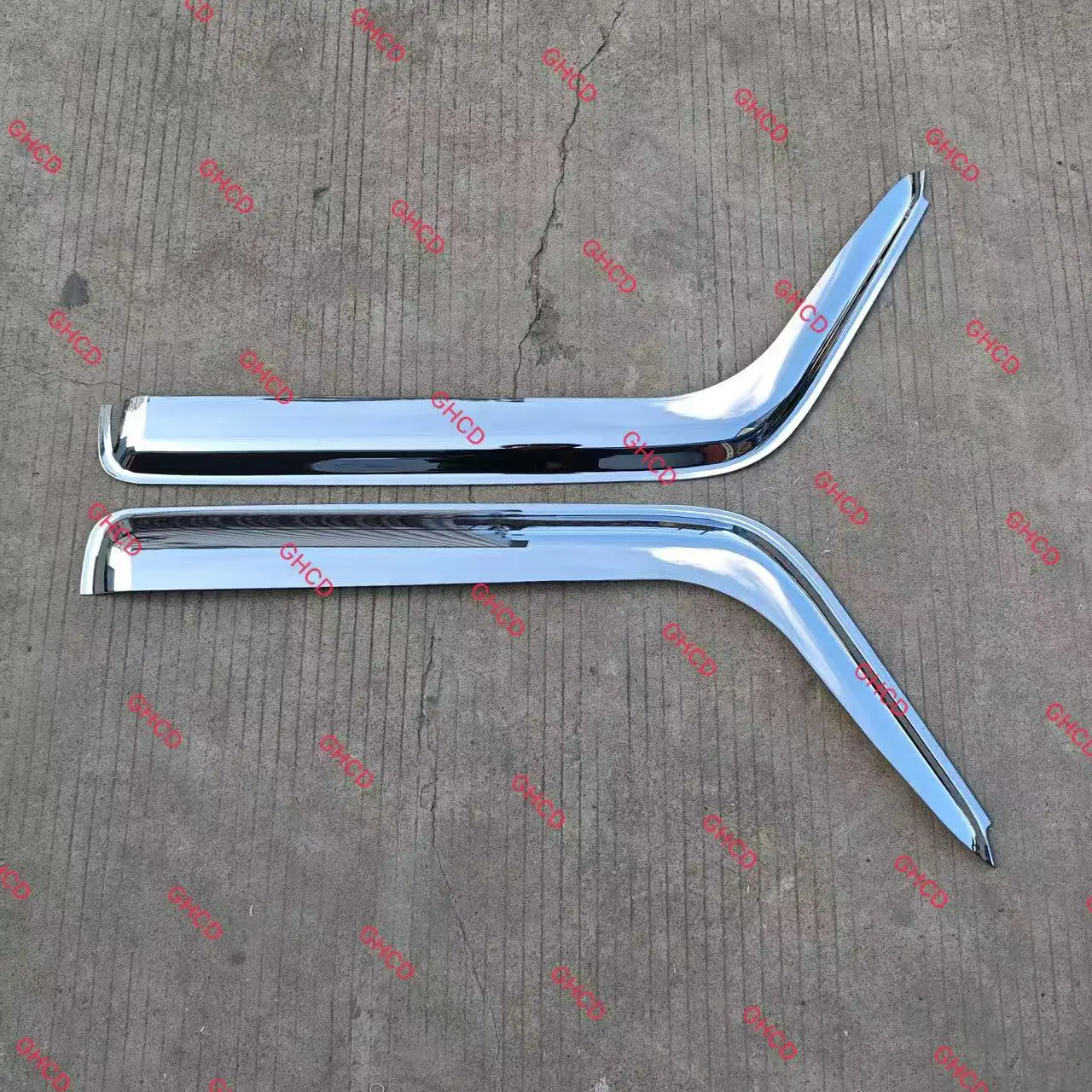 GHCD Hot Product/high Quality Chrome-plated Visor for Japanese Truck ISUZ NQR/ELF/600P (2006-ON) supplier