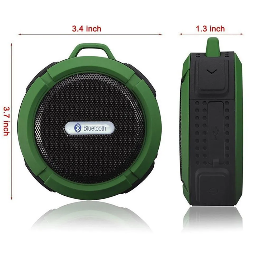 2020 IPX4 Waterproof Soundbar Speaker, water resistant portable Speaker, bluetooth Shower Speaker - ANKUX.COM