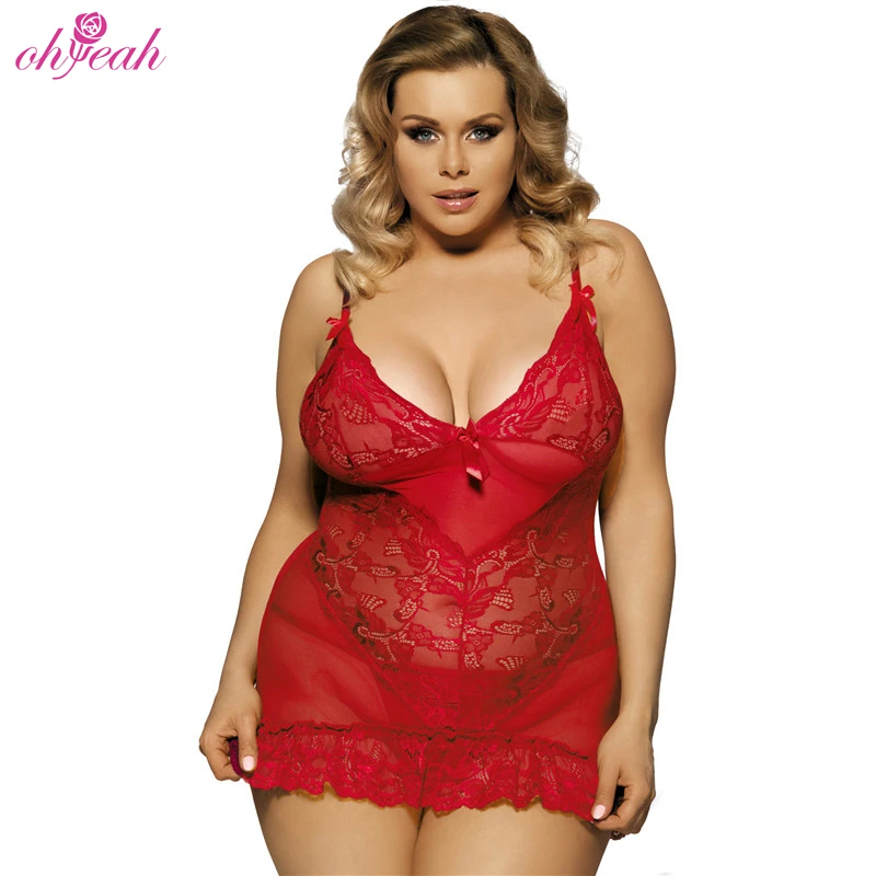 High Quality Mesh Lace Sexy Fat Women Plus Size Lingerie Buy Sexy