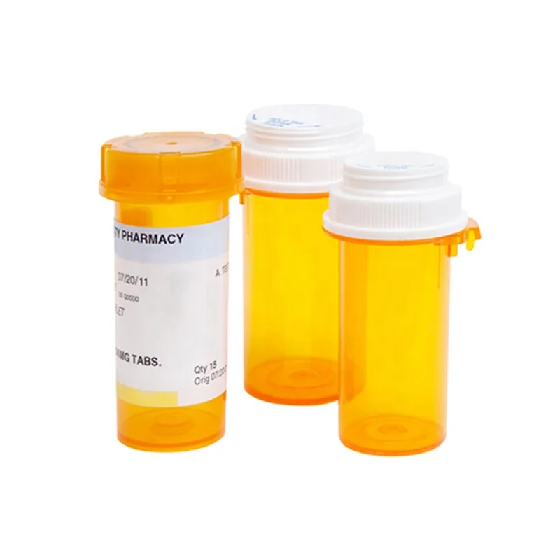 13 Dram Child Resistant Bottle Pharmacy Pop Top Vial Medical Herb