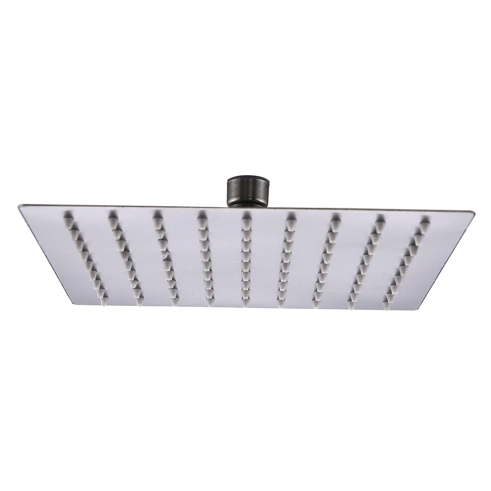 Stainless Steel Square Top Spray Shower Head 6 Inch 201 Bathroom Shower
