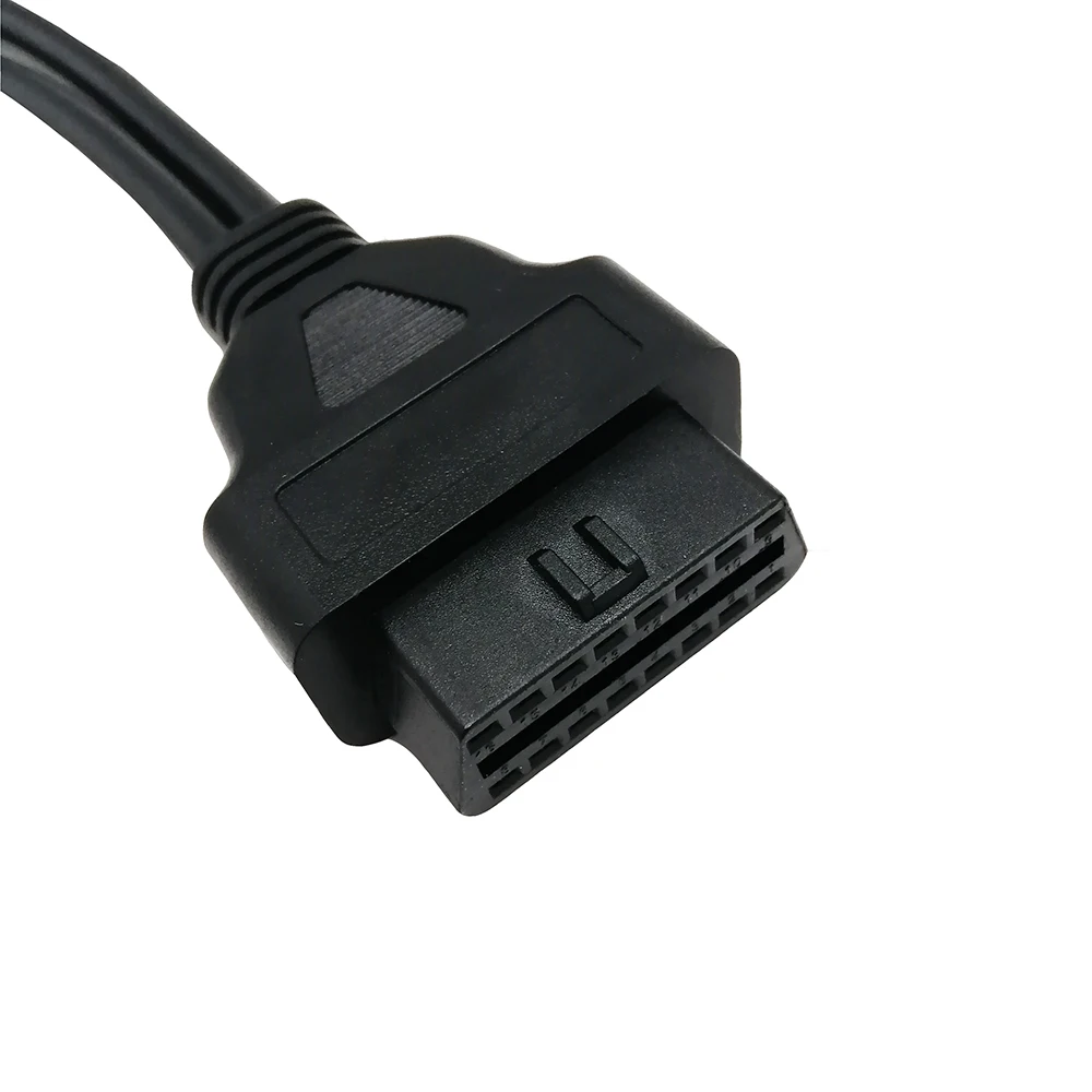 OBD2 16pin female connector to Sumitomo 6 pin male sealed auto connectors Y splitter motorcycle diagnostic tool OBD2 cable