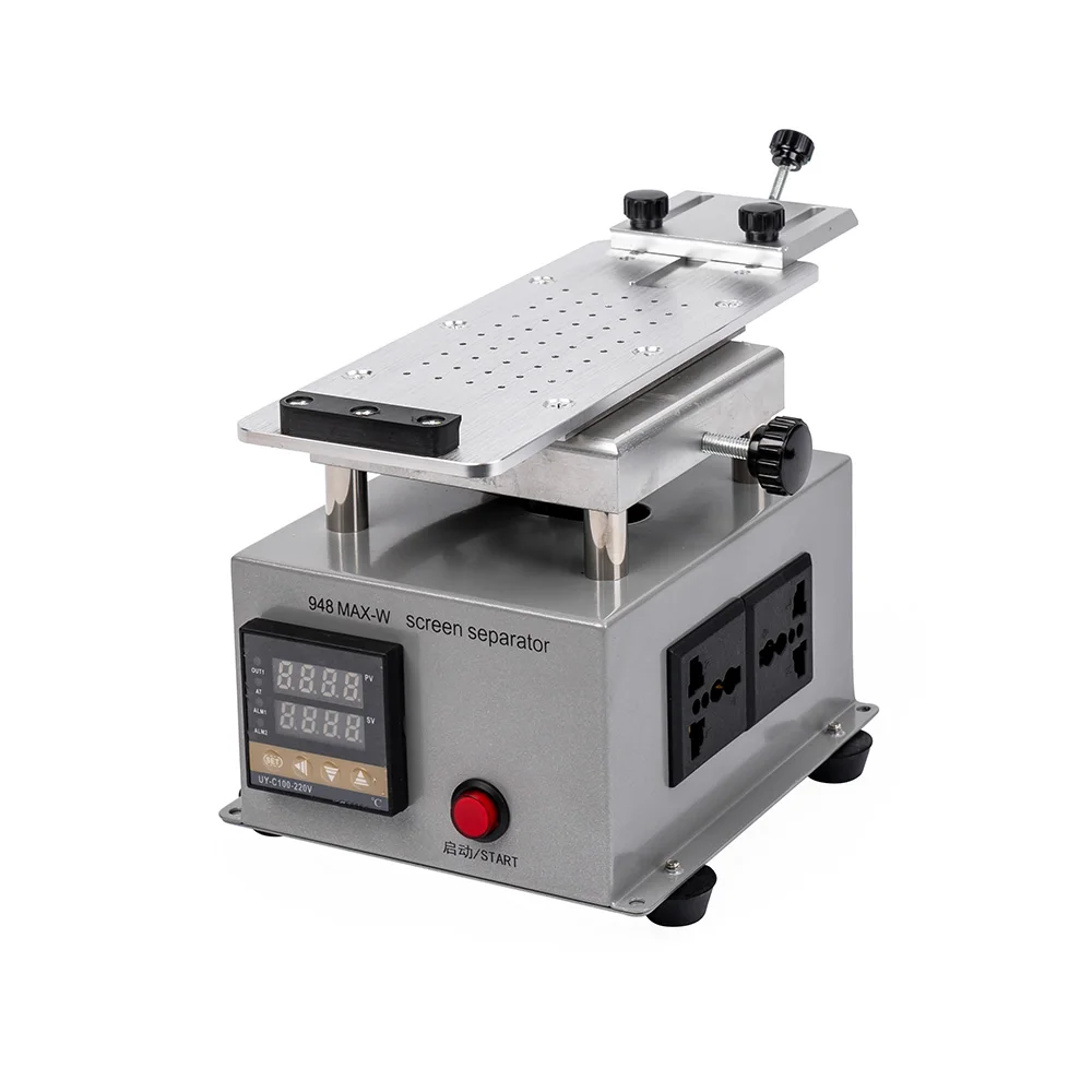 948MAX-W LCD 360 Degree Rotating Separate Glue Remove Machine For Samsung For iPhone