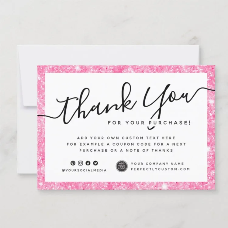 Handmade Goods 2 X 3.5 Inch Kraft Small Thank You Floral Cards for Retail Store 240 Pieces Thank You for Supporting My Small Business Cards Gift Shop Package Inserts Kraft Color 