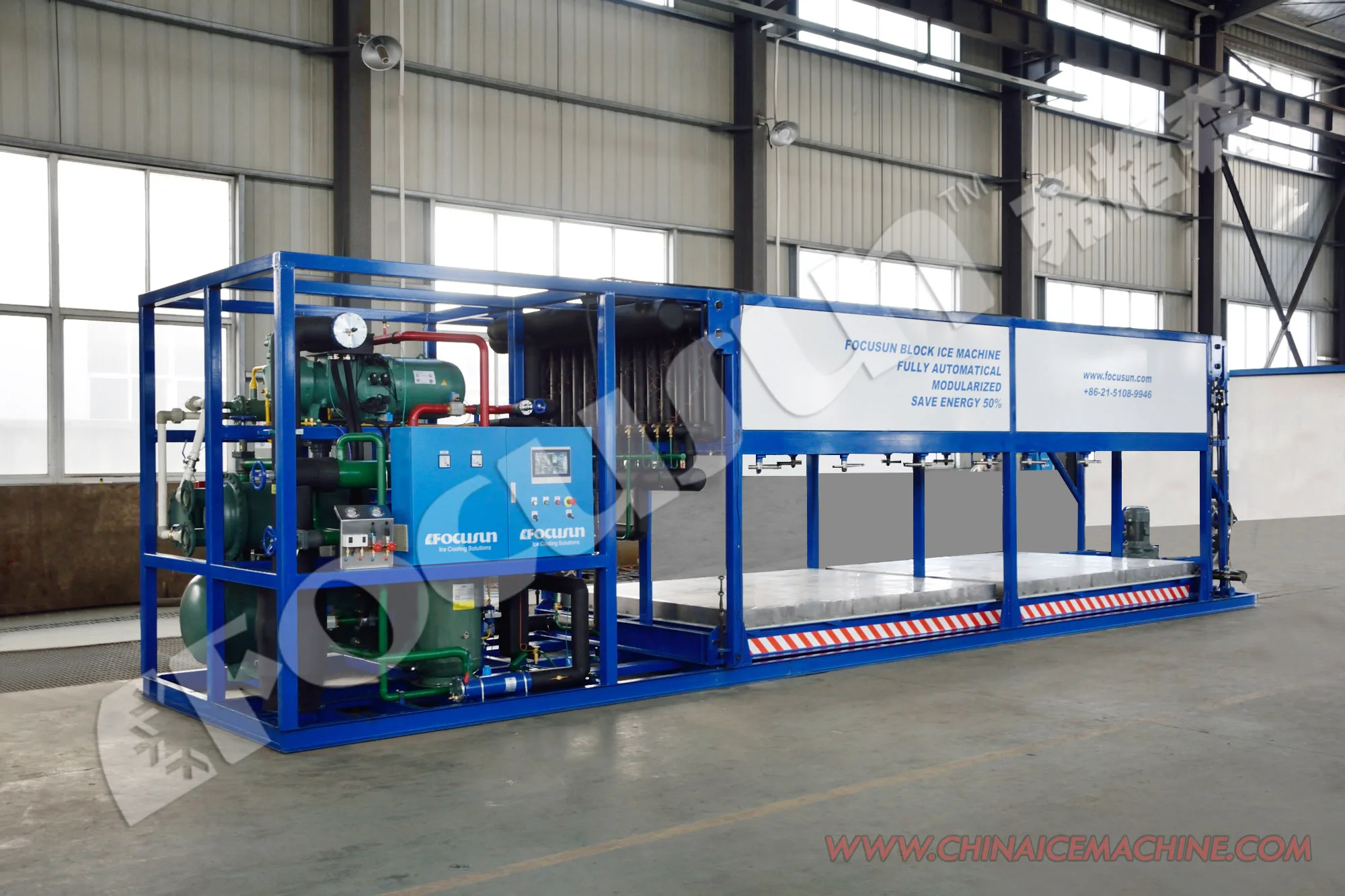 Ice Machine, 1T, 220V-440V, 5.3KW - detail 4