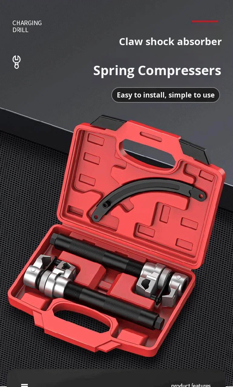 Spring Compression Claw Shock Absorber Spring Compressor Claw Spring Remover Disassembly Tool ...
