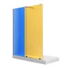 /product-detail/colored-glaze-stainless-steel-roller-frameless-prefab-bathroom-bi-fold-double-sliding-shower-door-62346149091.html