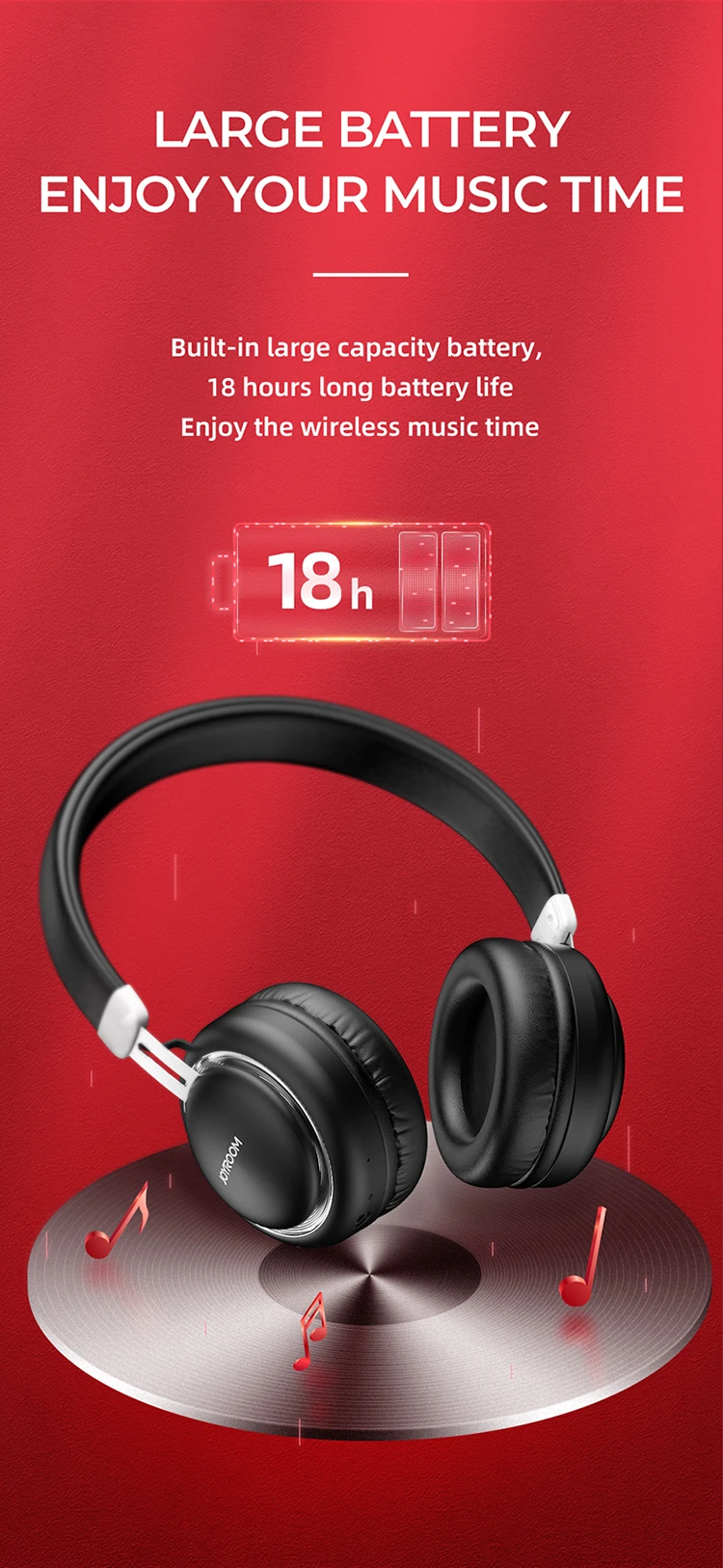 joyroom new wire wholesale silent disco headphone - ANKUX.COM