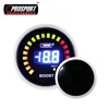 52mm Blue Led Display waterproof digital boost and volt gauge taiwan for car