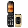 New arrival touch screen folding keypad mobile phones flip 4g lte phone withAndroid system GPS WIFI Facebook