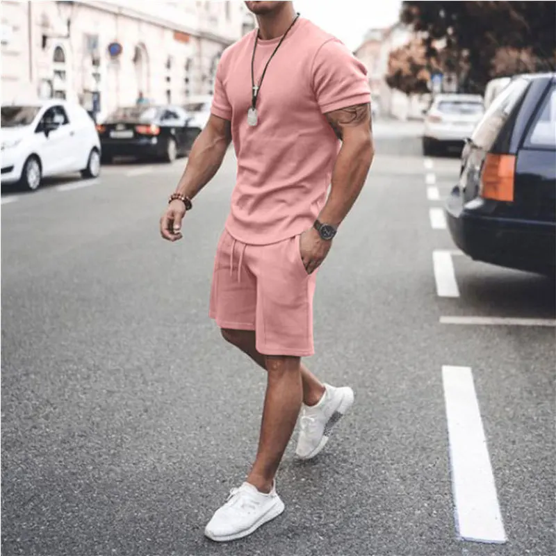 New arrivals 2023 summer men clothing clothes 2023 trending men's biker shorts s summer outfit men 2 two piece short723_voghion.com