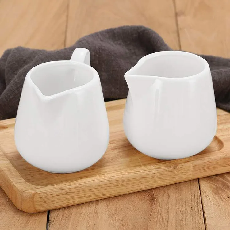 Buy Wholesale China Vintage Ceramic Milk Pitcher Coffee Creamer Pourer &  Ceramic Milk Pitcher at USD 0.8