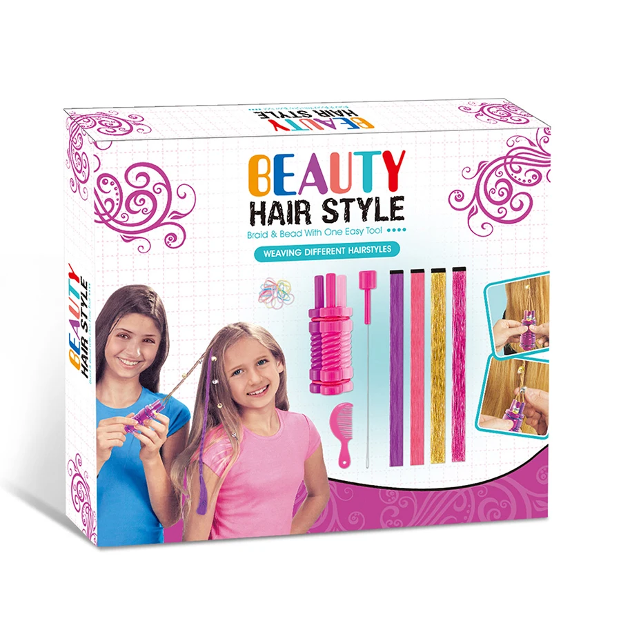 Diy Hair Braid Girls Diy Kit Hairdressing Decor Easy Hairstyle Hair  Twist(multicolored) For Birthday Party Favors - Buy Girl Diy Kit,Girl Diy  Hairstyle Kit,Top Sale Girl Diy Kit Toy Product on 