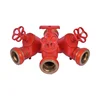 TL deft design fire dividing breeching three heads divider equipment fire fighting