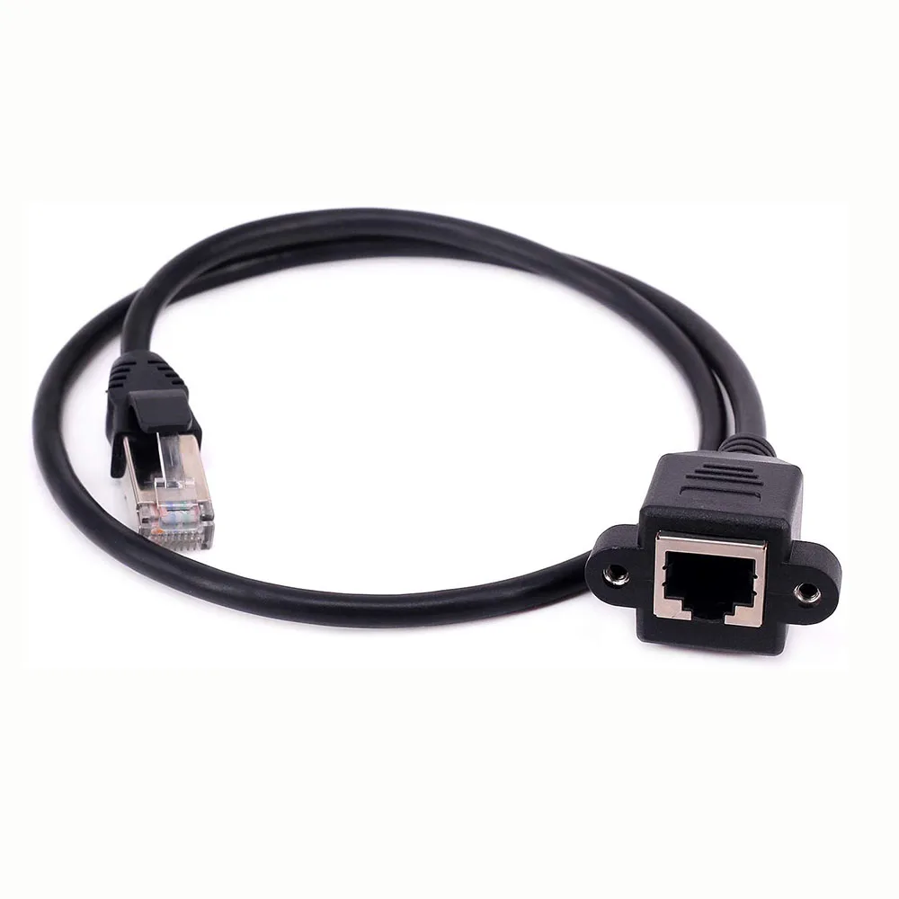RJ45 Cat 6 Male to Female LAN Ethernet Network Extension Cable with ...