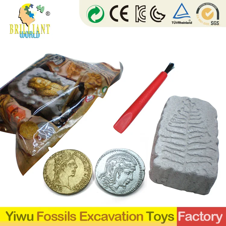 Best Seller Digging Kit DIY Treasure Excavation Fossils Educational Toy for Kids