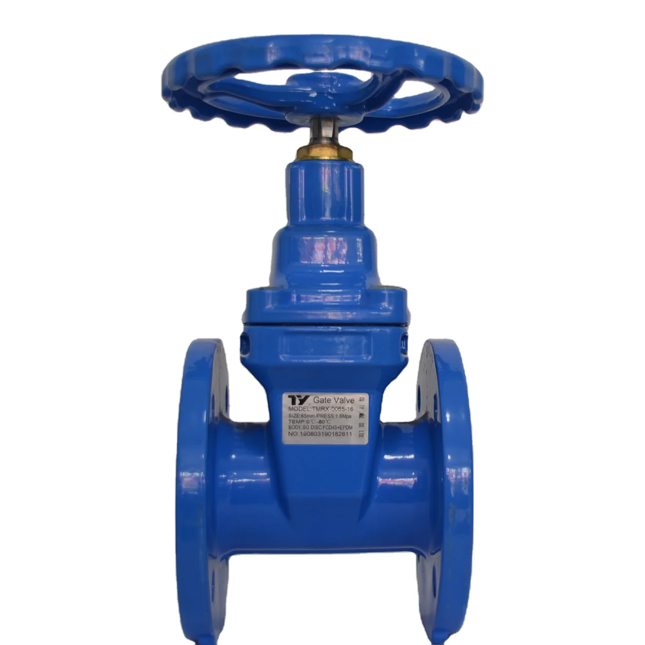 
factory price 6 inch Non Rising extension carbon steel Flanged Gate Valve PN16 