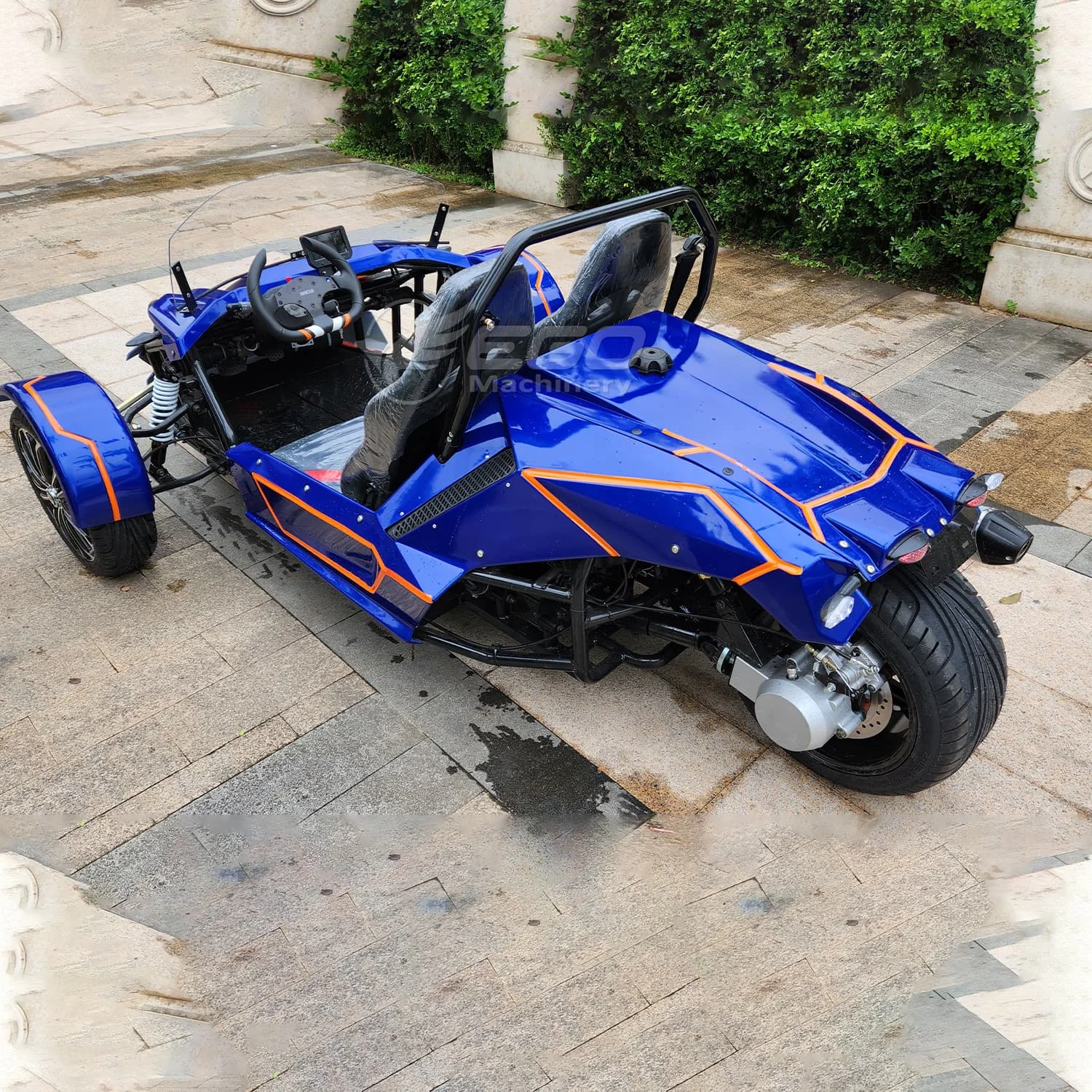 High Speed Gasoline ATV Tricycle Motorcycle - 350CC Car ZTR Trike