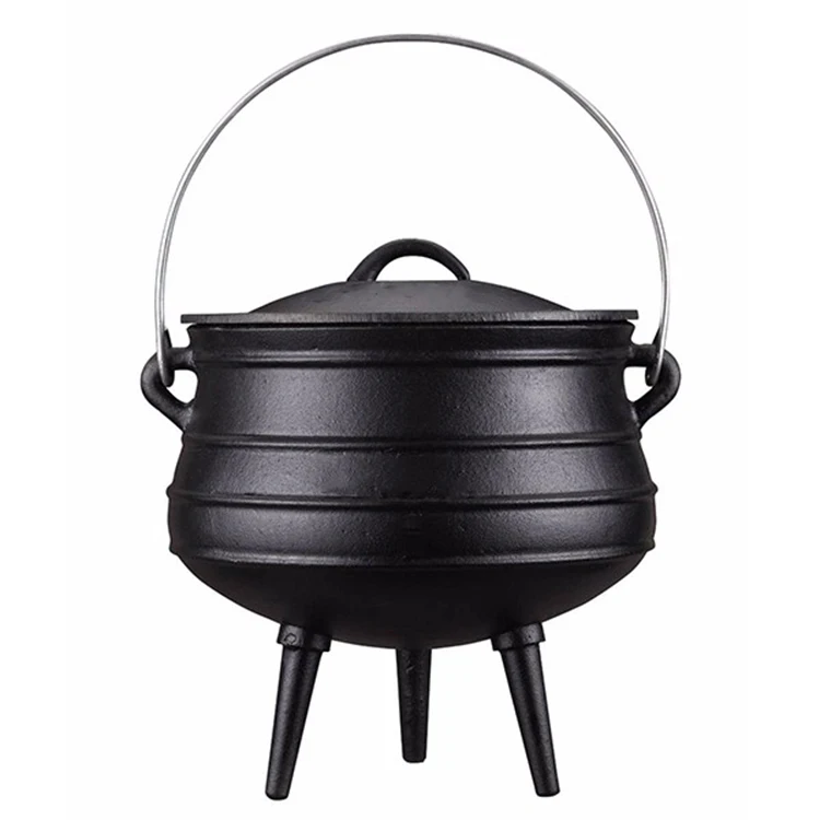 Cast Iron South African Pot/potjie With Lid - Buy Potjie,Cast Iron ...
