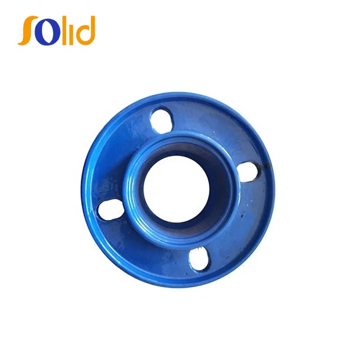 PVC/PE/DI Pipe OD 50mm Ductile Iron Quick Flange Adaptor with PN10/16