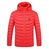 Winter Mens 5V USB power battery heated Jacket