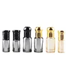 China Wholesale glass perfume 3ml, 6ml and 12ml octagonal perfume bottle for cosmetics