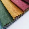 modern velvet fabric dining couch velour print soft shell fabric