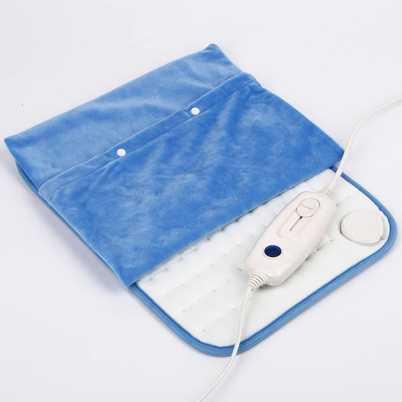 220v Ultra Soft Heat Therapy Wrap Electric Heating Pad With Overheat